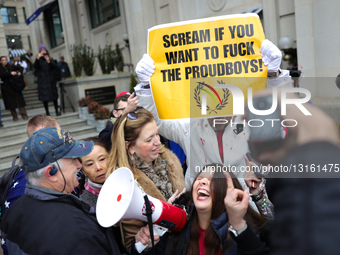 Fights And Arrest At Ashli Babbitt Memorial March In Washington