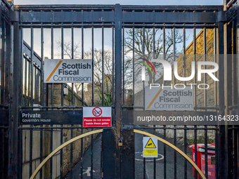 Headquarters Of The Scottish Fiscal Commission At Governor's House In Edinburgh
