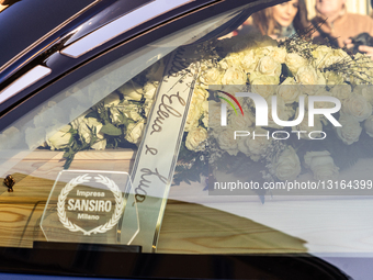 Chiara Costanzo's Funeral In Milan