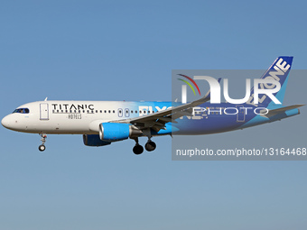 Diverse Aircraft Land Barcelona Airport