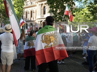 Iranian Anti-government Protest In Sydney