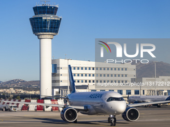 Aircraft At Athens International Airport