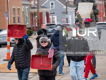 ICE Out For Good Protest In Kentucky