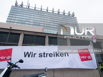 Medical Workers Of Cologne University Hospital Go On Two Days Strike In Cologne