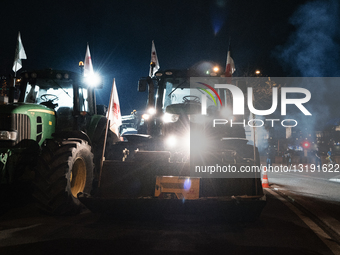 Farmers Protest In Front Of The National Assembly In Paris