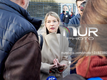 Farmers Protest In Paris, France