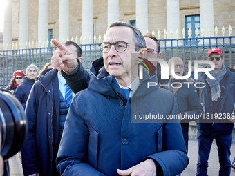 Farmers Protest In Paris, France