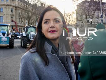 Farmers Protest In Paris, France