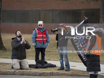 Anti ICE Standout Massachusetts 