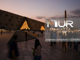 Grand Egyptian Museum In Giza