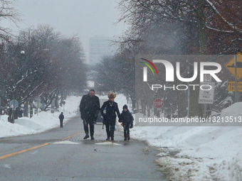 Daily Life During Winter In Canada