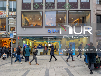 O2 Live Store At Marienplatz In Munich