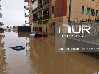 Storm Harry Hits Italy Hits Catanzaro, Italy