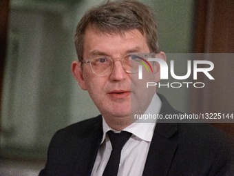 Doorstep At The Ministry Of Defense In Copenhagen