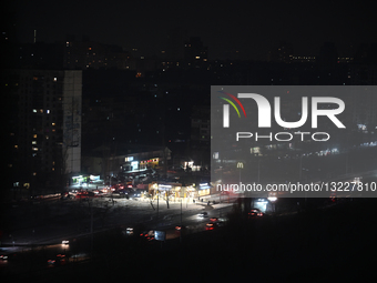 Blackout on left bank of Kyiv.