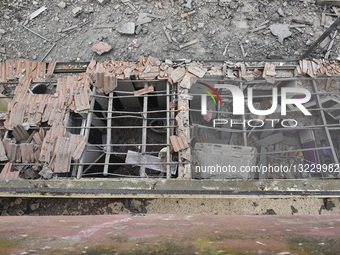 Aftermath Of The Israel's Airstrikes Towards Southern Lebanon