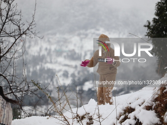 Snow Covered Mountains 