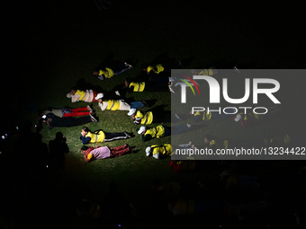 Emergency Services Conduct Blackout Mock Drill in Prayagraj, India