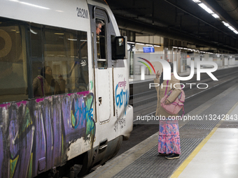 Chaos In Rodalies De Catalunya Due To An Adif Incident.