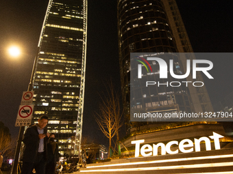 Daily Life In West Bund In Shanghai