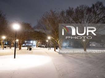 Norfolk, Virginia Gets Hit With Winter Storm