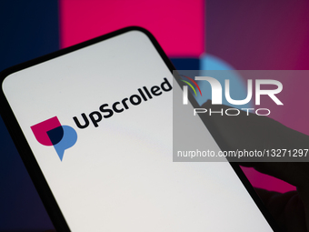 Photo Illustrations Of The UpScrolled App