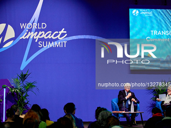 Debate On The Ecological Transition At The World Impact Summit In Paris