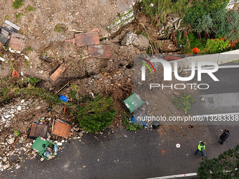 Landslides And Coastal Erosion In Campania