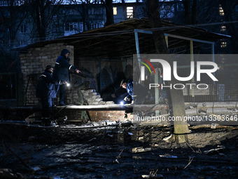 Russian strike on Zaporizhzhia affects kindergarten.