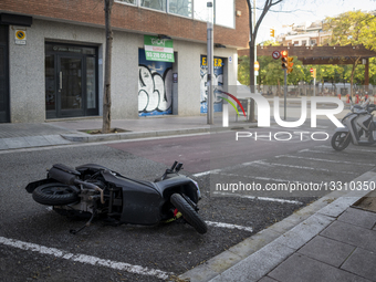 Windstorm Leaves Nine Injured And Extensive Damage In Barcelona And Catalonia