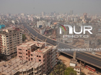 Top View Of Dhaka