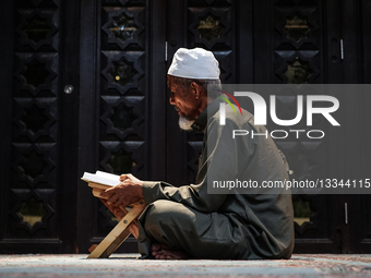 Muslims Pray On The First Day Of Ramadan In Bangkok.