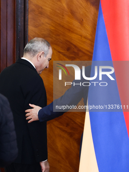 Prime Minister Of Armenia Nikol Pashinyan In Poland