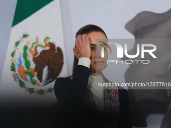 Mexico’s President Claudia Sheinbaum Holds Briefing