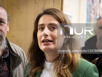 Marine Tondelier Visits The International Agricultural Show In Paris