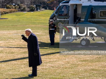 President Trump Departs Washington For Texas And Florida