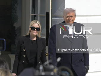 DC: President Trump hold a White House departure