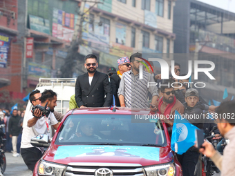 Projected As Next Nepal PM Balen Shah Launch Campaign In Kathmandu As Election Draws Close