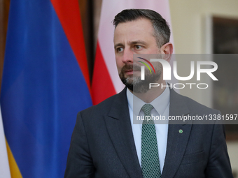 Donal Tusk Meets With The Prime Minister Of The Republic Of Armenia In Warsaw