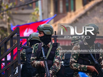 Nepali Army Patrols Ahead Of Nepal’s Parliamentary Elections