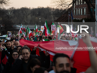 Iranian-Americans celebrate reported death of Khamenei