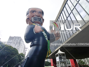 Bolsonaro Supporters Rally In Sao Paulo Demanding His Release And Supreme Court Impeachment