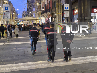 Italian Carabinieri Patrol Bari’s