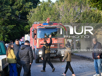 Drone Strike In Beirut Suburb