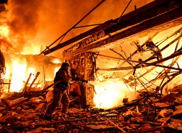 Russian drones attack Zaporizhzhia, private sector damaged.