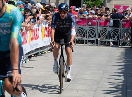 Cyclist At The Start Of Stage 17 Of Giro D'Italia 2026