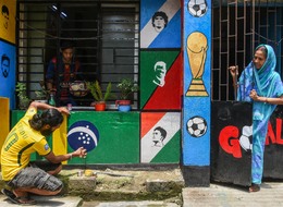 Fans Prepare For FIFA World Cup 2026 In India.