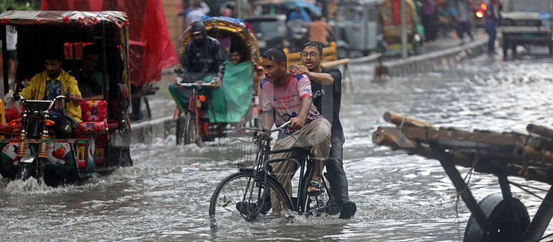 Flood In Dhaka, Bangladesh