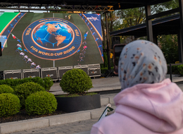 Iranian Supporters Watch World Cup Match In Dearborn