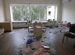Russian Aerial Attack In Kharkiv, Ukraine 